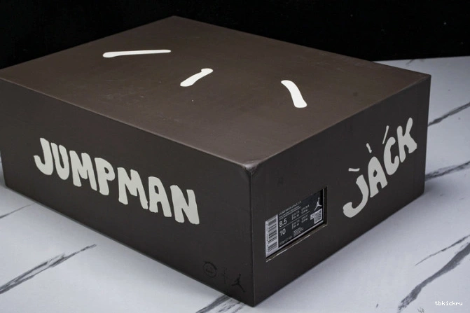 Reps TBkick University Travis Jordan FZ8117-101 Jumpman TR Scott Red Jack x 0815